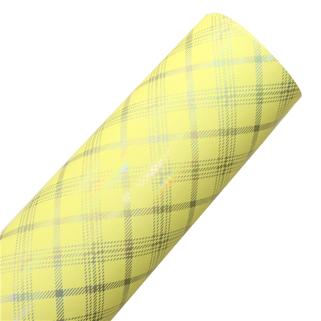 synthetic leather iridescent hot silver grid faux leather