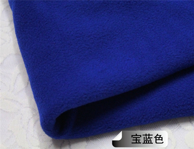 185g fleece double-sided velvet fabric