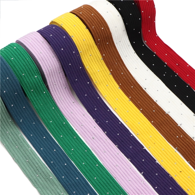 plain hotfix rhinestone corduroy tape red,25mm(1