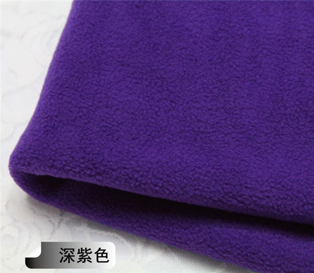 185g fleece double-sided velvet fabric