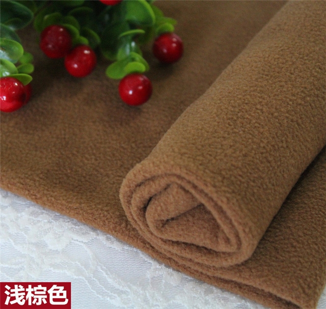 185g fleece double-sided velvet fabric