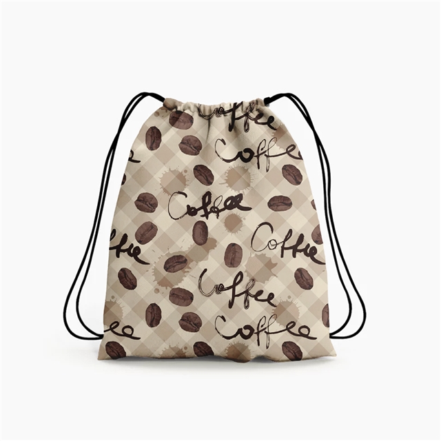 polyester cotton coffee series polyester cotton fabric set (4 pcs/set)