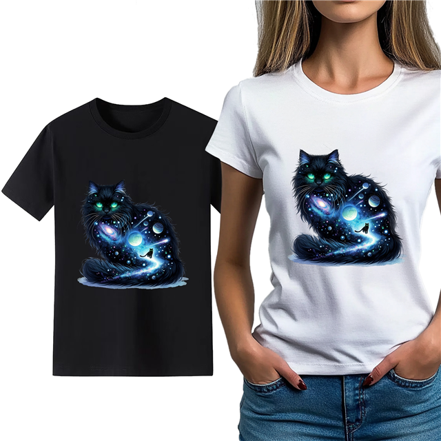 cotton Iron On Transfer Stickers and T-shirts