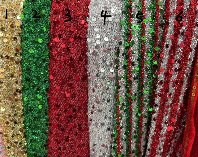 sequins scallion fabric