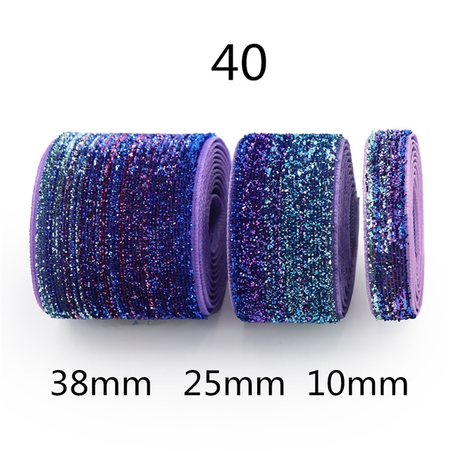 gradient scallion velvet belt