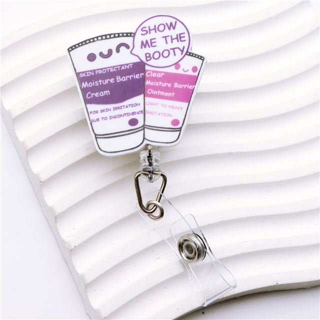 acrylic+plastic acrylic easy pull retractable buckle
