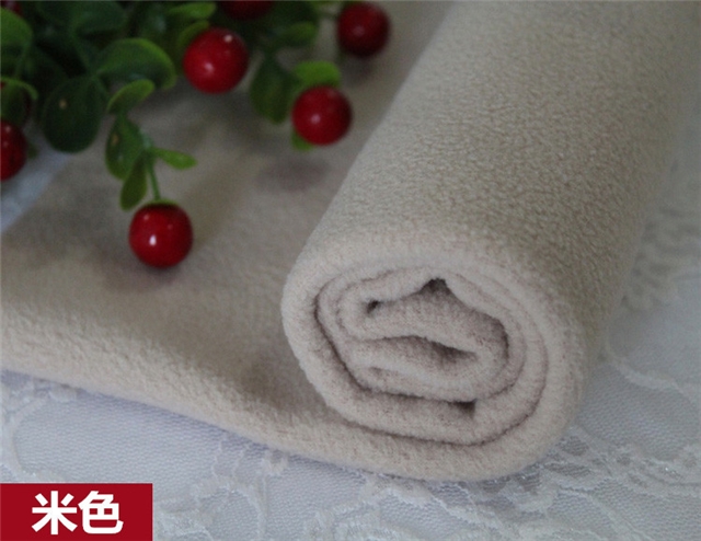 185g fleece double-sided velvet fabric