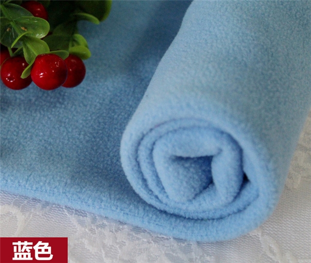 185g fleece double-sided velvet fabric