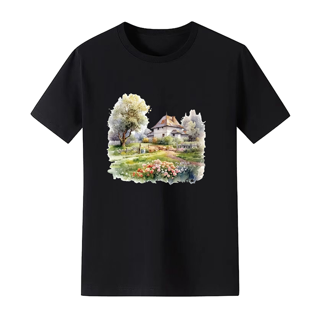 cotton Iron On Transfer Stickers and T-shirts