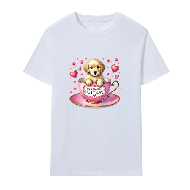 cotton Iron On Transfer Stickers and T-shirts