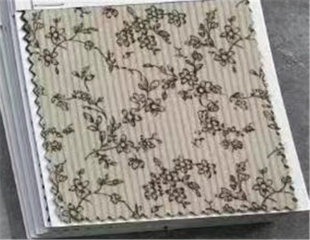 small floral printed corduroy fabric