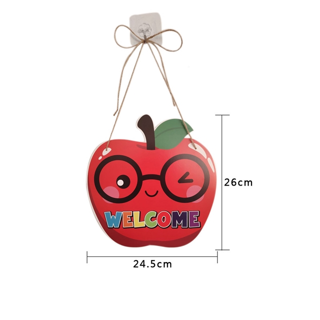 back to school season linen tailcoat flag apple pencil pendant