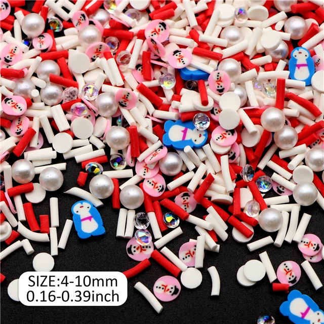 Christmas series soft ceramic slice packaging filler 30#