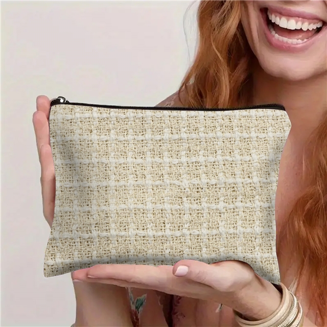 golden thread woolen woven small fragrant fabric