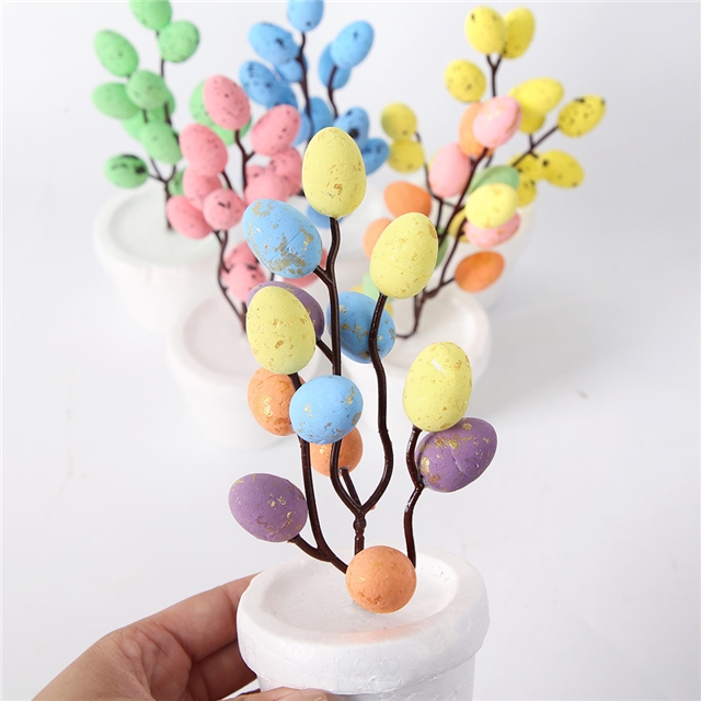 Foam colorful foam easter egg accessory