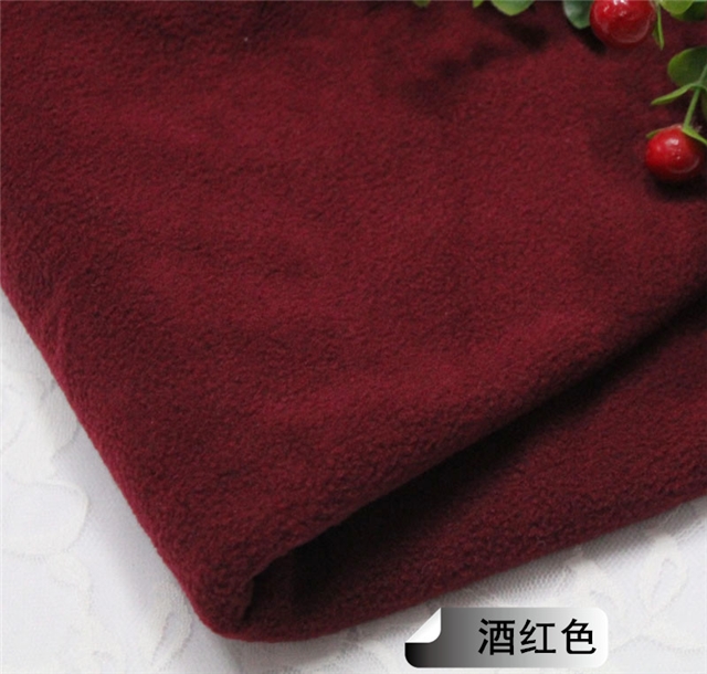 185g fleece double-sided velvet fabric