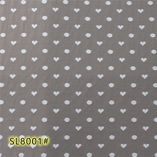 92% brocade and 8% spandex cute peach heart elastic white lace jacquard mesh fabric