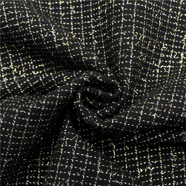 golden thread tassel woolen small fragrant fabric