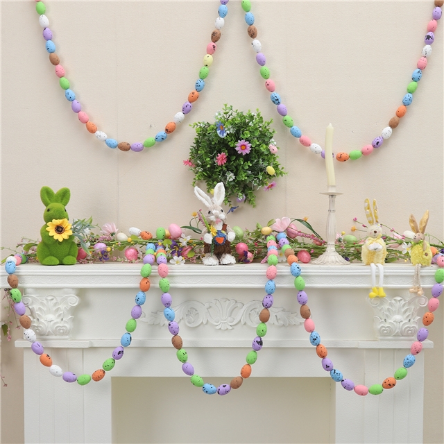 Foam colorful foam easter egg accessory