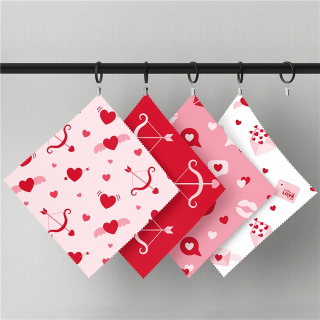 polyester cotton valentine