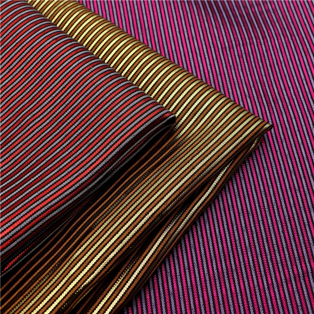 Fine colored striped bright Metallic Embroidery Threads fabric 98-94#,50*145cm(19.7*57.1