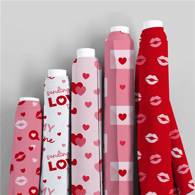 polyester cotton valentine