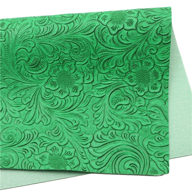 synthetic leather bump texture flower faux leather 20*33cm(7.9*13
