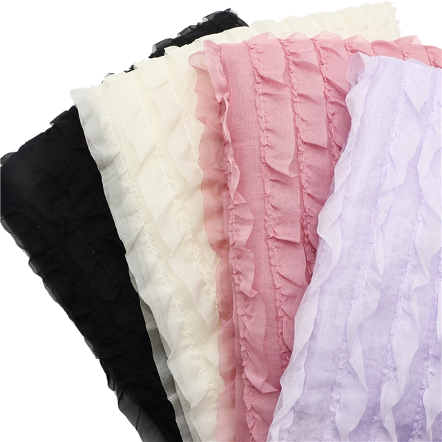 mesh wave lace mesh fabric