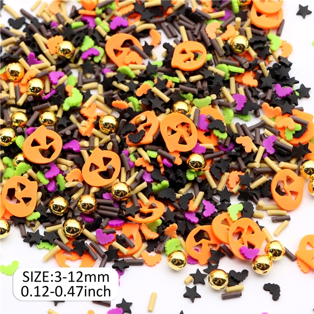 Halloween series soft ceramic slice packaging filler