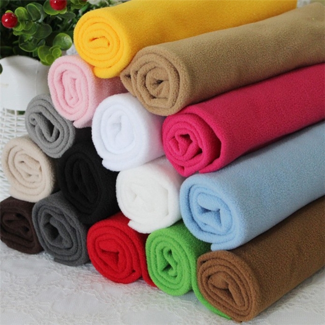 185g fleece double-sided velvet fabric