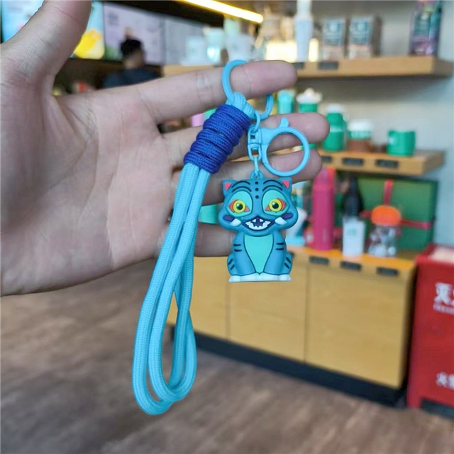 soft glue K-pop series 3d silica keychain