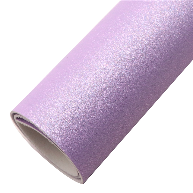 synthetic leather plain pearlescent faux leather
