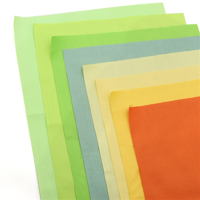 100% cotton plain 100% cotton fabric set