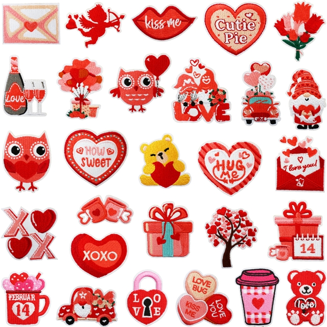 back with glue valentine