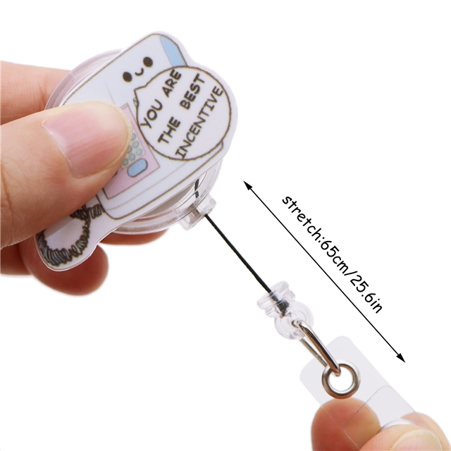 acrylic+plastic acrylic easy pull retractable buckle