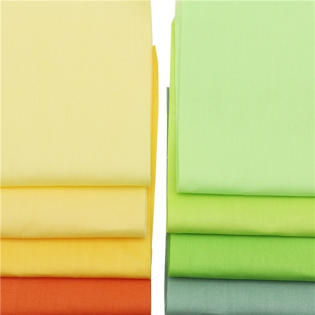 100% cotton plain 100% cotton fabric set