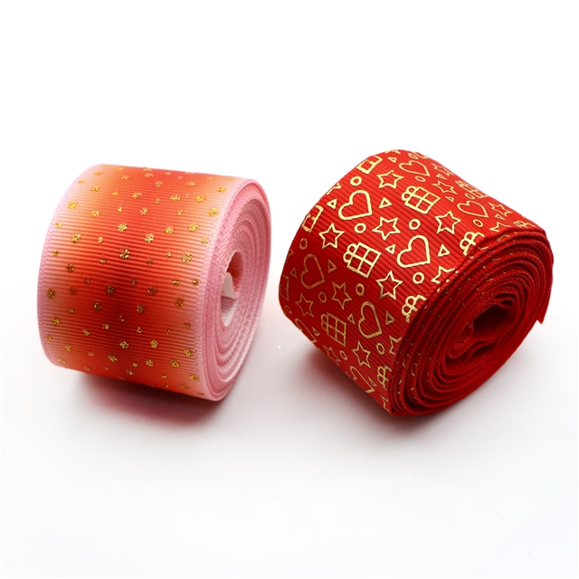 1.5" 38mm colors gold grosgrain gold ribbon ribbon 5yard