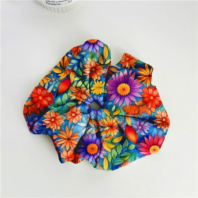 polyester cotton flowers series polyester cotton fabric set (6 pcs/set)