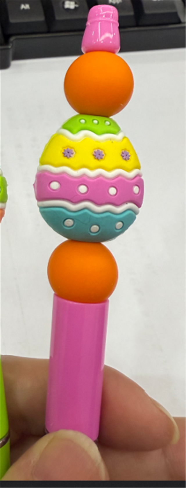 silicone easter eggs 3d silicone beads