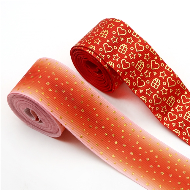 1.5" 38mm colors gold grosgrain gold ribbon ribbon 5yard