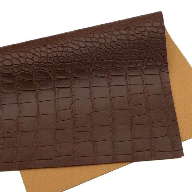 synthetic leather Embossed texture sliced crocodile leather 50*140cm(19.7*55.1