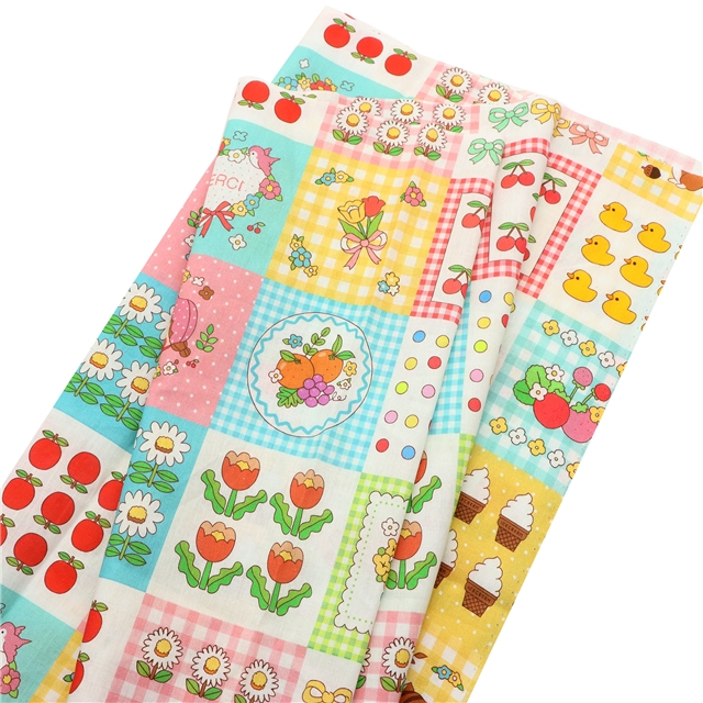 cotton 40 count digital printed fabric
