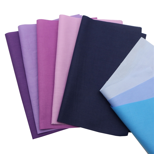 100% cotton plain 100% cotton fabric set