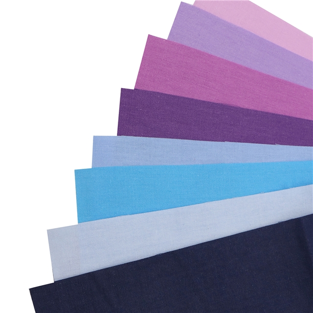 100% cotton plain 100% cotton fabric set