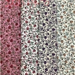 floral printed corduroy fabric