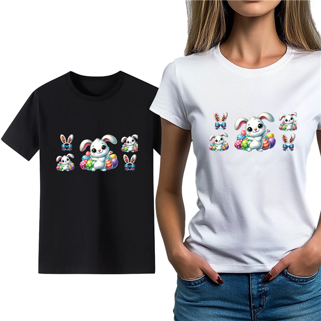 cotton Iron On Transfer Stickers and T-shirts