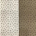 floral printed corduroy fabric