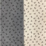 floral printed corduroy fabric