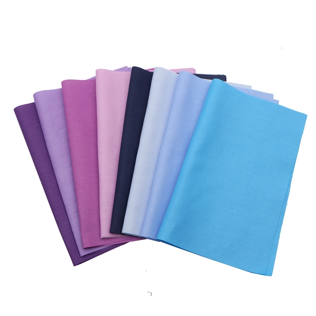 100% cotton plain 100% cotton fabric set