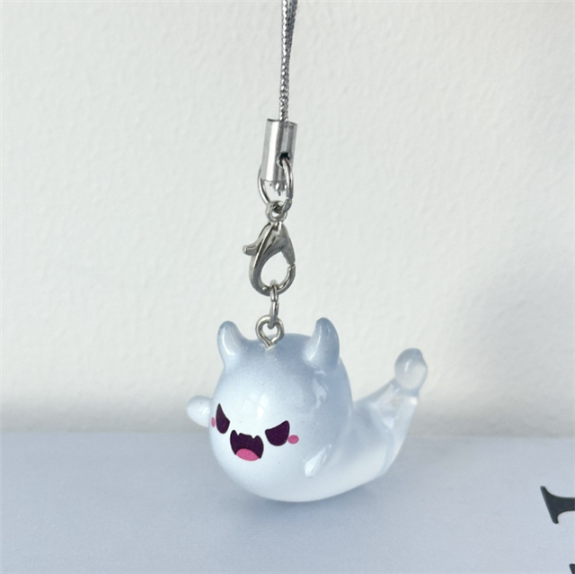 halloween glow in the dark series ghost pndant accessories